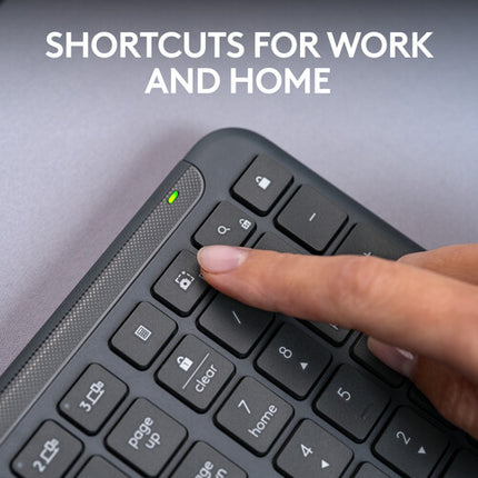 Logitech Signature Slim K950 Teclado Inalámbrico con Logi Bolt USB-A y 3 Años Batería