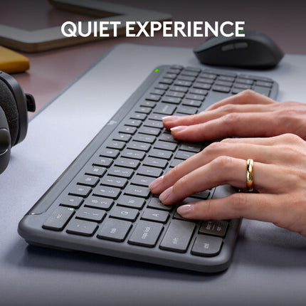 Logitech Signature Slim MK955 Combo Teclado y Ratón Inalámbrico 4000 dpi Bluetooth 5.1