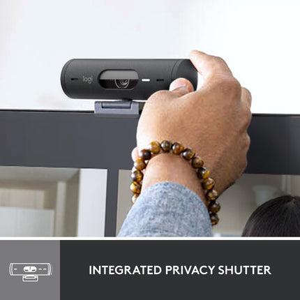 Logitech Brio 500 Webcam Full HD 1080p 90° FOV USB Tipo C