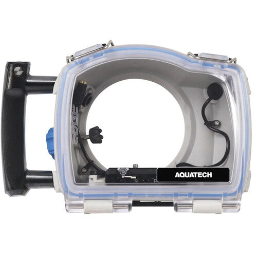 AQUATECH EDGE Base Carcasa Submarina para Sony Alpha Serie Gris con Profundidad 33' y Diales Múltiples