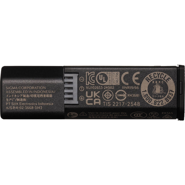 Sigma BP-81 Batería de Ion de Litio para Sigma BF Pack