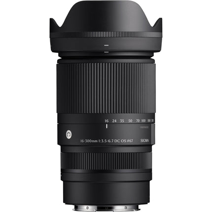 Sigma 16-300mm f3.5-6.7 Lente Zoom Todo en Uno Estabilizador 1:2 MAF