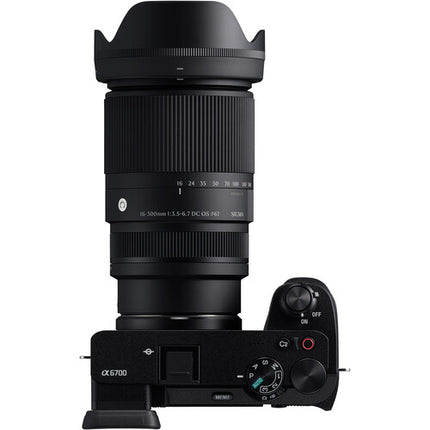 Sigma 16-300mm f3.5-6.7 DC OS Objetivo Zoom con Estabilización y AF rápido para Sony E
