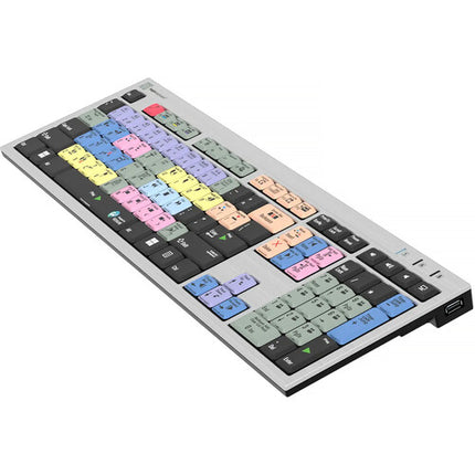 Logickeyboard Grass Valley EDIUS Teclado PC USB con Hub 2 Puertos