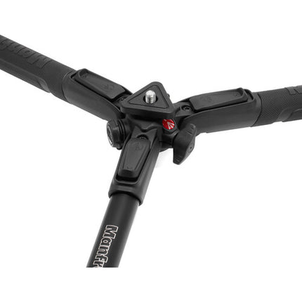 Manfrotto 190X3 Trípode de Aluminio 3 Secciones 67.6 Pulgadas 22 lb Capacidad
