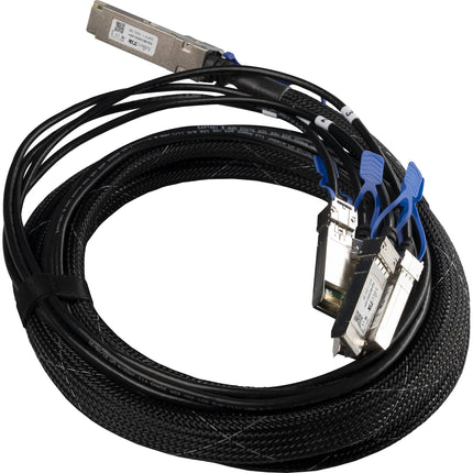 MikroTik QSFP28 a Cuatro SFP28 Cable de Desglose 9.8 pies 100 Gb/s para CRS504 CCR2216