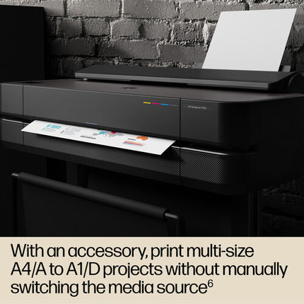 HP DesignJet T210 24 pulgadas Impresora plotter inalámbrica formato grande 2400 x 1200 dpi velocidad 45 segundos