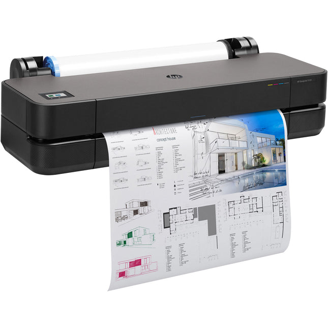 HP DesignJet T210 24 pulgadas Impresora plotter inalámbrica formato grande 2400 x 1200 dpi velocidad 45 segundos