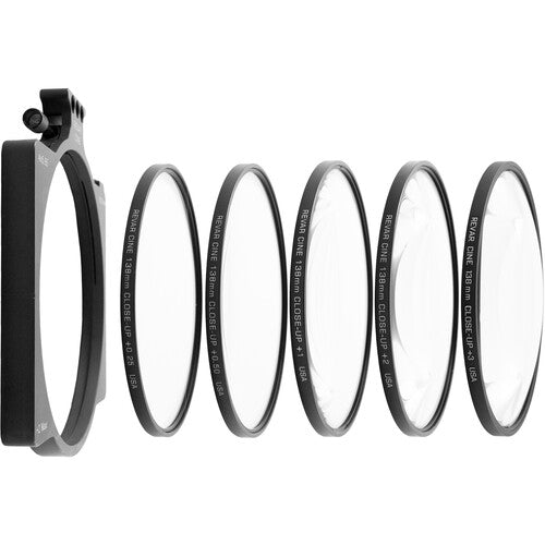 Revar Cine Close-Up 5-Diopter Set 138mm con doble bandeja 4 x 5.65 y estuche rígido