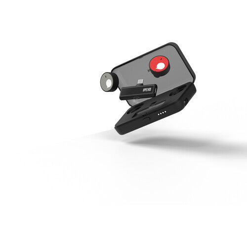 IPEVO Vocal Sistema inalámbrico portátil para 2 personas con batería 8h y licencia Vurbo.ai 10h