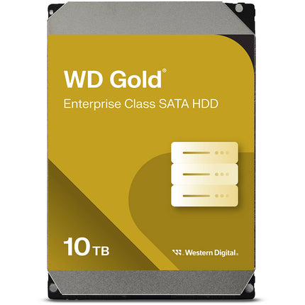 WD 10TB Gold Disco Duro Interno 3.5 SATA III 7200 rpm 512MB Cache