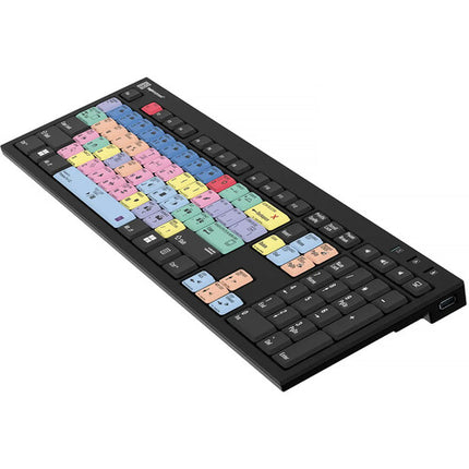 Logickeyboard Adobe Premiere Pro CC Nero Teclado Cableado USB con Puertos USB 2.0