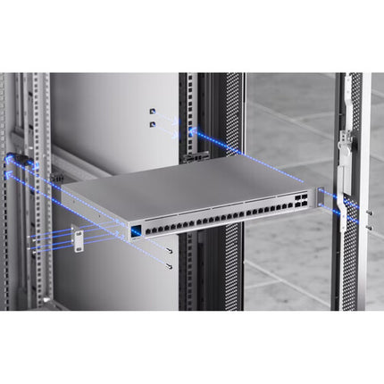 Ubiquiti Pro HD 24 Puertos 2.5G 10G Switch Gestionado con Pantalla Táctil