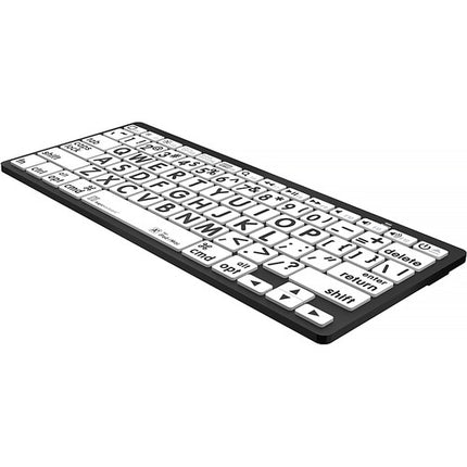Logickeyboard Mini Teclado Bluetooth Impresión Grande 32.8' Compatible Apple
