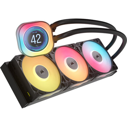 CORSAIR iCUE LINK TITAN RX LCD Refrigeración Líquida CPU 360mm Triple Ventilador 2.1" IPS LCD