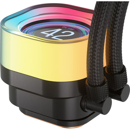 CORSAIR iCUE LINK TITAN RX LCD Refrigeración Líquida CPU 360mm Triple Ventilador 2.1" IPS LCD