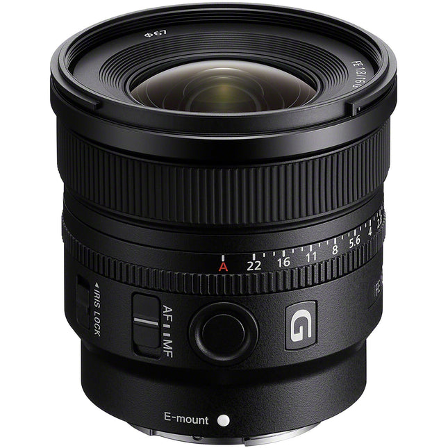 Sony FE 16mm f1.8 G Objetivo Gran Angular para Full Frame con Motor Dual AF