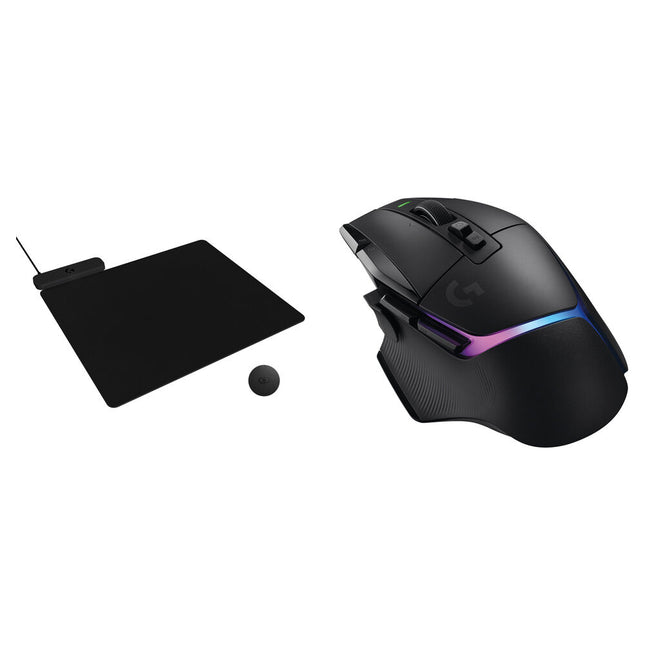 Logitech G G502 X Plus Wireless Mouse RGB 25600 dpi y Base Powerplay 2