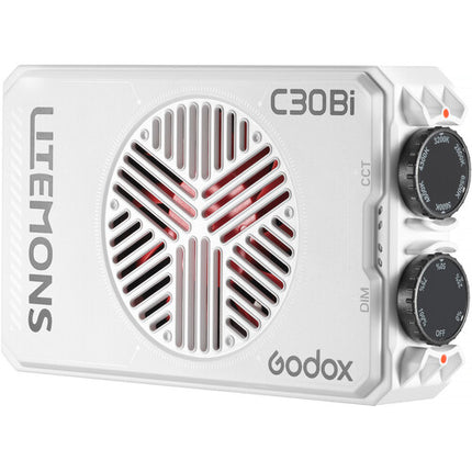 Godox Litemons C30BI Panel LED Bicolor 2800-6500K 5.3x3.1 Pulg USB-C