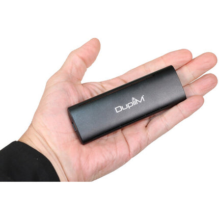DupliM Carcasa SSD M.2 USB-C 3.2 Gen 2x2 20 Gb/s LED Azul Verde