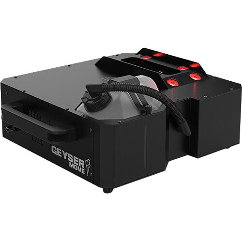 CHAUVET DJ Geyser Move Máquina de Niebla Vertical con Boquilla Motorizada y Control DMX