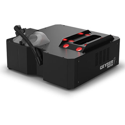 CHAUVET DJ Geyser Move Máquina de Niebla Vertical con Boquilla Motorizada y Control DMX