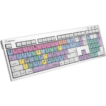 Logickeyboard ALBA Mac Teclado Final Cut Pro X con conexión USB cableada y teclas scissor-switch