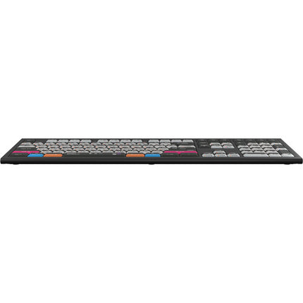 Logickeyboard ASTRA 2 teclado retroiluminado Mac 108 teclas USB con atajos para Premiere Pro