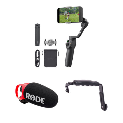 DJI Osmo Mobile 6 Vlogging Kit Estabilizador y Micrófono Inalámbrico