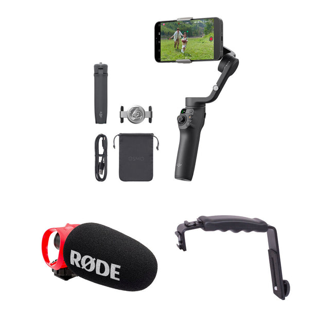 DJI Osmo Mobile 6 Vlogging Kit Estabilizador y Micrófono Inalámbrico