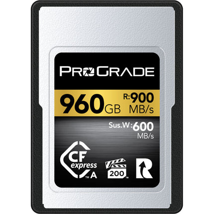 ProGrade Digital CFexpress 2.0 Tipo A 960GB Tarjeta de Memoria 900 MBs lectura 800 MBs escritura