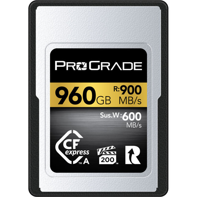 ProGrade Digital CFexpress 2.0 Tipo A 960GB Tarjeta de Memoria 900 MBs lectura 800 MBs escritura
