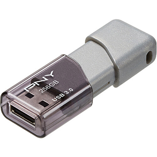 PNY Elite Turbo Attache 3 Unidad Flash USB 3.2 Gen 1 256GB Velocidad 100MBs 3 Unidades