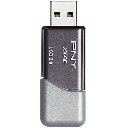 PNY Elite Turbo Attache 3 Unidad Flash USB 3.2 Gen 1 256GB Velocidad 100MBs 3 Unidades