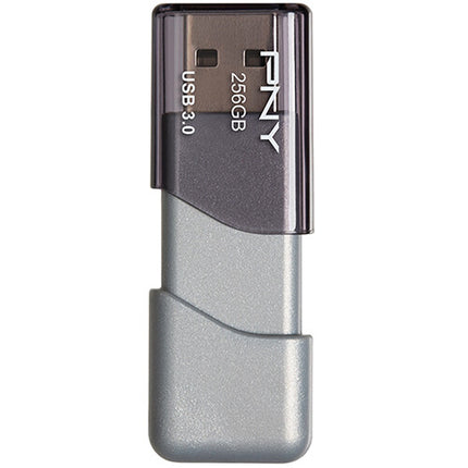 PNY Elite Turbo Attache 3 Unidad Flash USB 3.2 Gen 1 256GB Velocidad 100MBs 3 Unidades