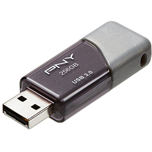 PNY Elite Turbo Attache 3 Unidad Flash USB 3.2 Gen 1 256GB Velocidad 100MBs 3 Unidades