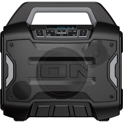 ION Audio Sport Boom altavoz recargable resistente al agua 60W con micrófono cable