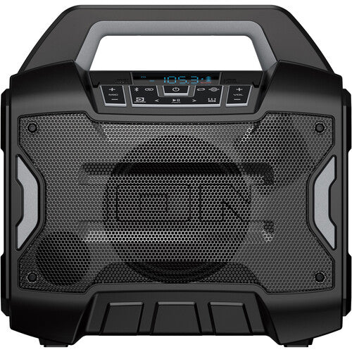 ION Audio Sport Boom altavoz recargable resistente al agua 60W con micrófono cable