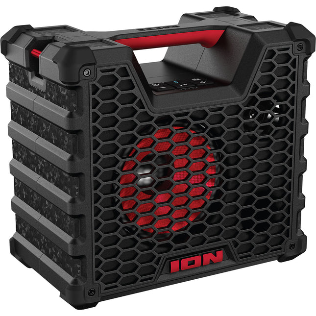 ION Audio Tailgater Tough Altavoz inalámbrico portátil Bluetooth 6.5" woofer IPX5 resistente agua batería 10 h