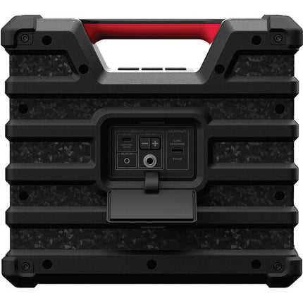 ION Audio Tailgater Tough Altavoz inalámbrico portátil Bluetooth 6.5" woofer IPX5 resistente agua batería 10 h
