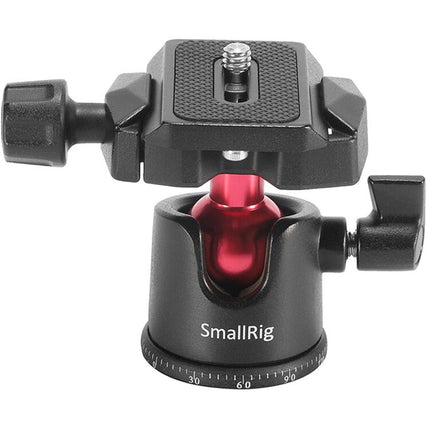 SmallRig BUT2665 Cabezal Esférico Panorámico de Aluminio 3 Pulgadas Carga 4.4 lb