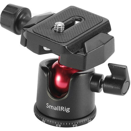 SmallRig BUT2665 Cabezal Esférico Panorámico de Aluminio 3 Pulgadas Carga 4.4 lb