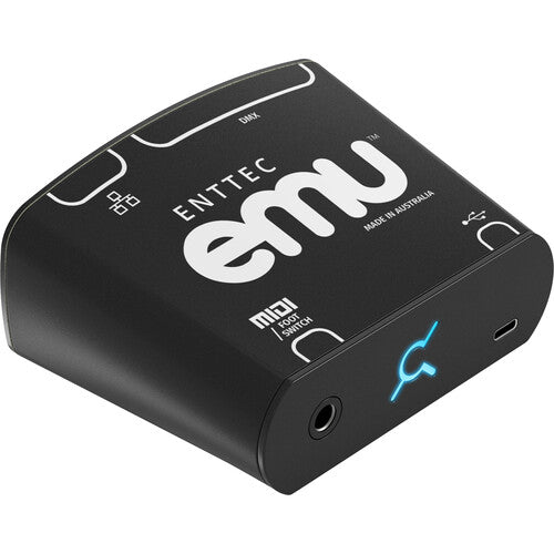 ENTTEC EMU Interfaz Hardware para Eventos en Vivo USB-C DMX-512