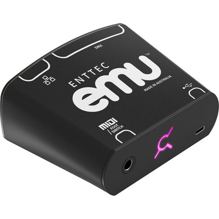 ENTTEC EMU Interfaz Hardware para Eventos en Vivo USB-C DMX-512