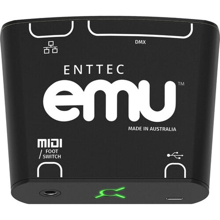 ENTTEC EMU Interfaz Hardware para Eventos en Vivo USB-C DMX-512