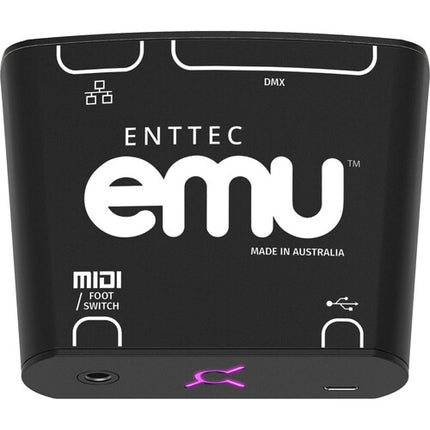 ENTTEC EMU Interfaz Hardware para Eventos en Vivo USB-C DMX-512