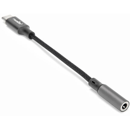 Rocstor USB-C a Adaptador de Audio 3.5mm Hi-Res DAC 16/24-Bit Negro