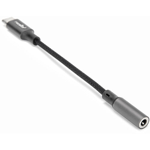 Rocstor USB-C a Adaptador de Audio 3.5mm Hi-Res DAC 16/24-Bit Negro