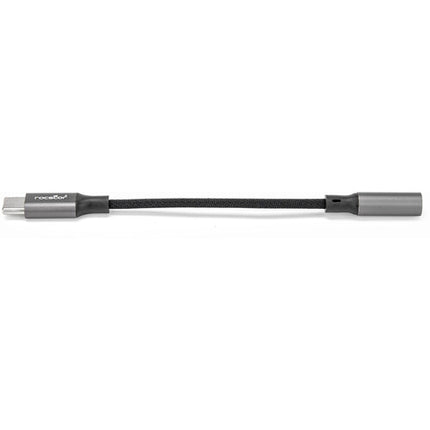 Rocstor USB-C a Adaptador de Audio 3.5mm Hi-Res DAC 16/24-Bit Negro