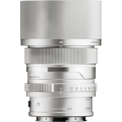 Sigma 65mm f2 DG Contemporary Lente de Retrato Full Frame L-Mount Plata